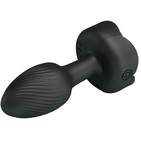 Plug Anal Olman - Negru, 8.8 cm