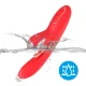 Stimulator vibrator cu limbă oscilantă pentru stimulare punct G și clitoris, roșu