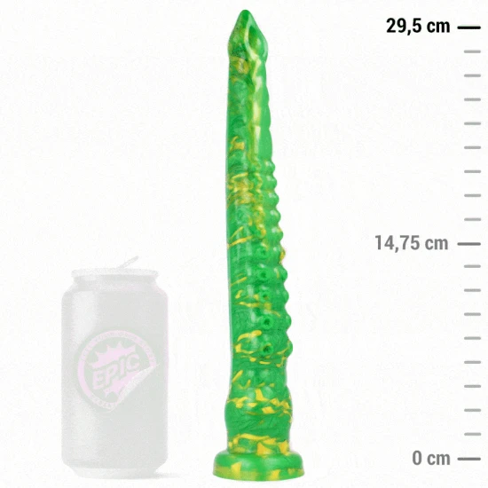 DILDO Hylos, Green Flash, Verde