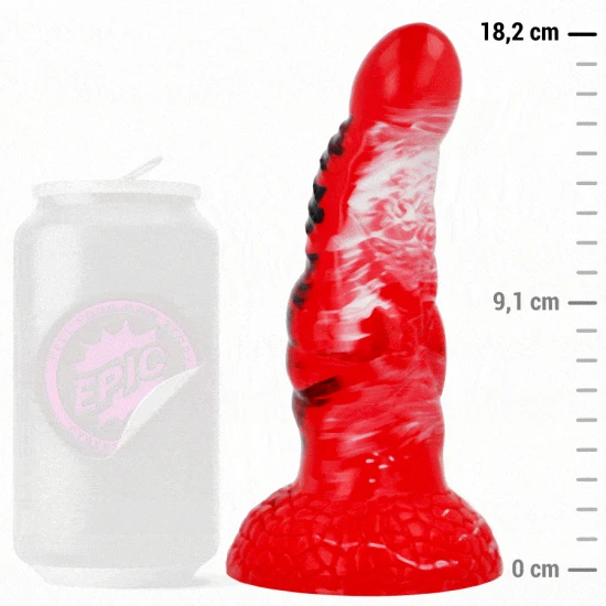 Dildo Agnis - Foc Crimson, Mărime Unică