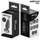 Plug anal, model cu bijuterie, silicon, S, 8,8 cm