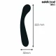 Dublu Anal Massager, Silicon, 22.5 cm