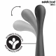 Dublu Anal Massager, Silicon, 22.5 cm