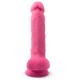 Model 1 penis realist din silicon premium, Roz, 17.5 cm