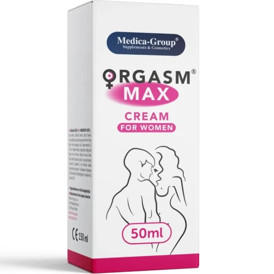 Cremă Intimă Orgasm Max pentru Femei - Intensificare, 50 ml