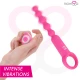 Vibrator anal și vaginal cu telecomandă, silicon, roz