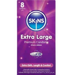 Prezervative Premium Extra Large din latex, 8 buc
