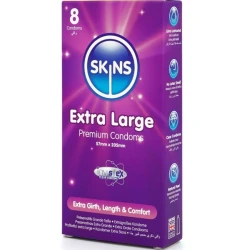 Prezervative Premium Extra Large din latex, 8 buc