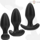 Plug Anal JOEY - 10 Vibrații, Negru, Control de la Distanță