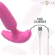 Plug Anal ROSS - 10 Vibrații, Roz, Control de la Distanță