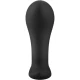 Plug anal BOOTIE din silicon, negru, S
