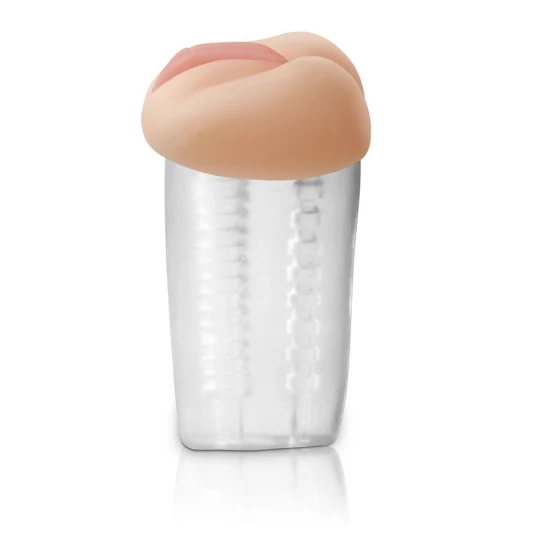 Masturbator vaginal natural din FantaFlesh, transparent