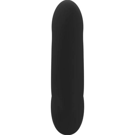 Dublu dildo Share Lite din silicon, negru, 6.5 inch