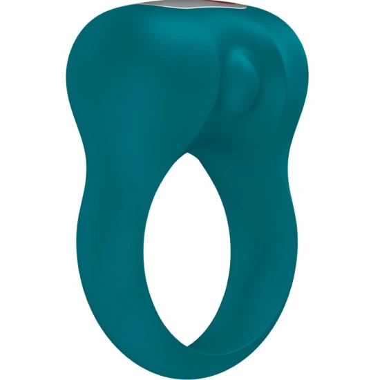 Inel Vibrator pentru Penis din Silicon, Verde