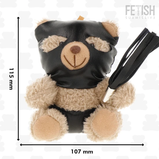 LUNO - Model BDSM Teddy Bear, Negru
