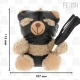 LUNO - Model BDSM Teddy Bear, Negru
