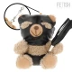 LUNO - Model BDSM Teddy Bear, Negru