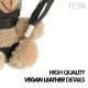 LUNO - Model BDSM Teddy Bear, Negru