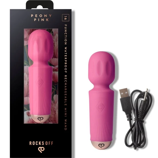 Vibrator Mini Reîncărcabil - 16 Funcții, Peony Pink
