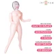 INTENSE DOLLS - Păpușă gonflabilă Ingrid, 3 orificii, 1.45 m