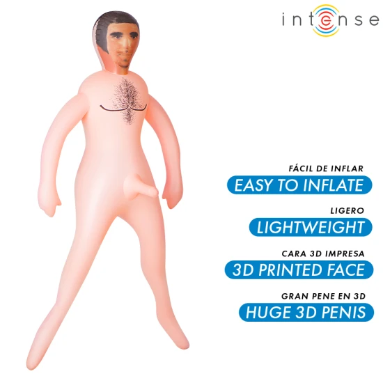 Păpușă gonflabilă pentru adulți Anthony, model cu penis 3D