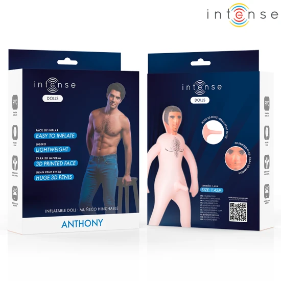 Păpușă gonflabilă pentru adulți Anthony, model cu penis 3D