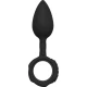 Set 3 dopuri anale de antrenament din silicon, negru