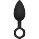 Set 3 dopuri anale de antrenament din silicon, negru