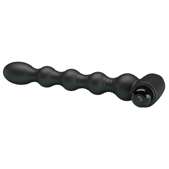 Vibrator anal cu masaj, Negru