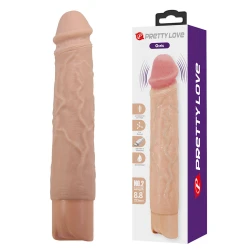 Dildo realist flexibil cu vibrații, silențios, USB-C