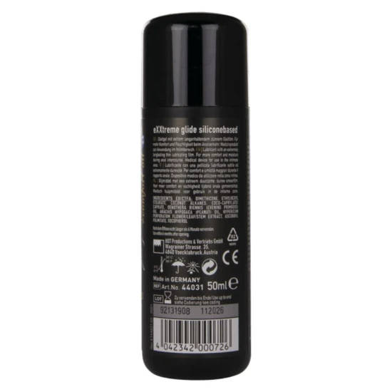 Lubrifiant pe bază de silicon, Gel de alunecare EXXTREME GLIDE + Comfort Oil A+, 50 ml