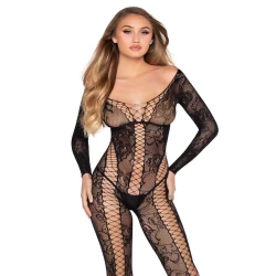 Jumpsuit Leg Avenue Net & Lace: Seducție Fără Limite
