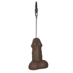 Suport note în formă de penis, ton închis