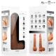 Dildo din silicon lichid, 23 cm, Ø 5.2 cm, cu ventuză