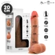 Jucărie sexuală MR Intense din silicon lichid, gri, M – 20 cm