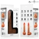 Jucărie sexuală MR Intense din silicon lichid, gri, M – 20 cm