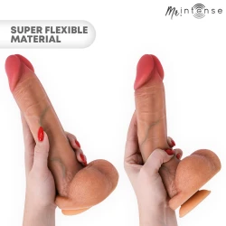 Jucărie sexuală MR Intense din silicon lichid, gri, XL – 25,5 cm