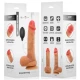 Dildo realist cu testicule din silicon, 20,5 cm, 4 cm