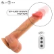 Vibrator dildo din silicon cu efect de încălzire și telecomandă, Logan, 20 cm, Ø 4,1 cm