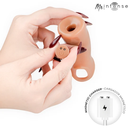 Manson penis vibrant realist din silicon, M
