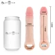 Manson penis vibratoriu realist din silicon, L, 16 cm