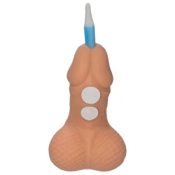 Lumânare penis decorativă din ceară, culoare piele