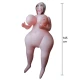 Păpușă gonflabilă tip sex, Heather Grey, 145 cm