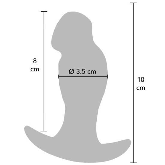Buttplug Realistic - Inferno, 10 cm