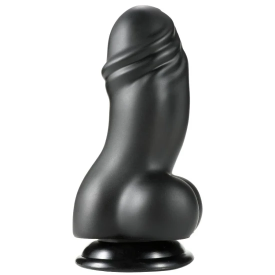 Dildo curbat Fat Boys din PVC, 19 cm
