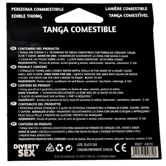 Chilot tip wafer și 2 protecții pentru mameloane, aromă vanilie