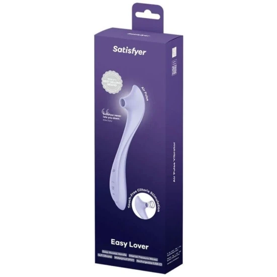 Vibrator & stimulator cu impulsuri de aer Easy Lover