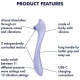 Vibrator & stimulator cu impulsuri de aer Easy Lover