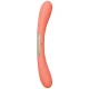 Vibrator Tip Boomerang, Double Ended, Roz Coral