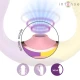 Stimulator 3-în-1 cu aspirație și vibrații din silicon, negru